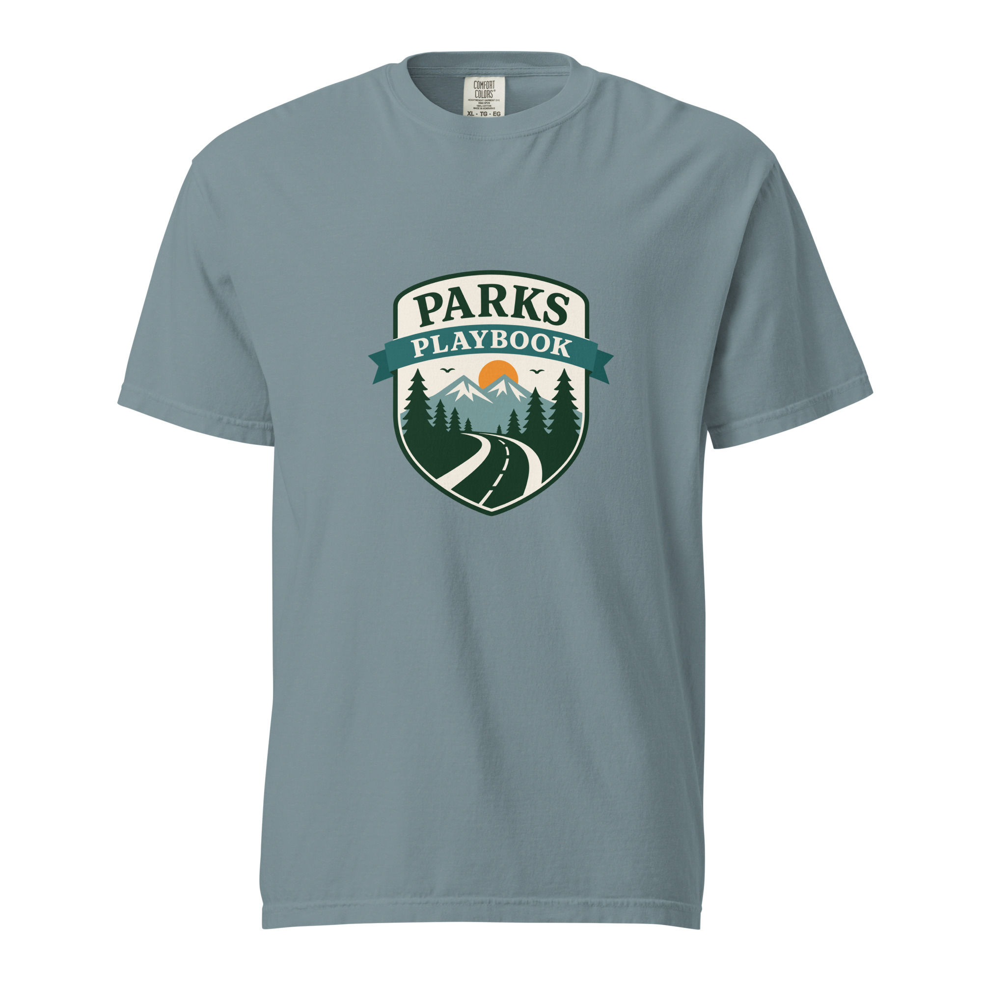 Unisex garment-dyed heavyweight t-shirt