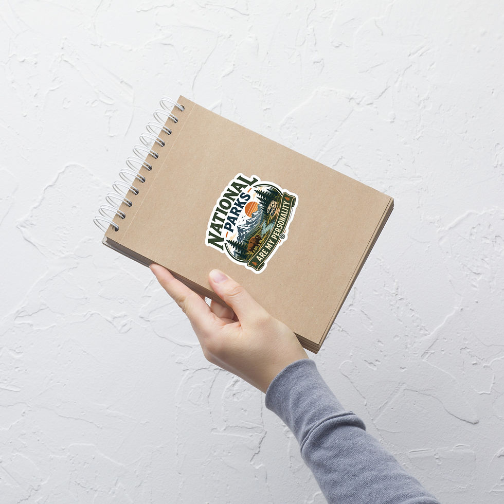 Thumbnail: National Parks Are My Personality Sticker | Vinyl Sticker