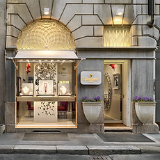 Exterior facade of Chantecler jewellery store