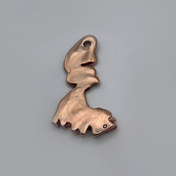 Sagoma di volpe in bronzo realizzata in microfusione da Omega Microfusioni a Vicenza