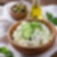 - Cottage Cheese with Cucumber and Olive Oil__- 100g cottage cheese (90 kcal, 11g protein,
