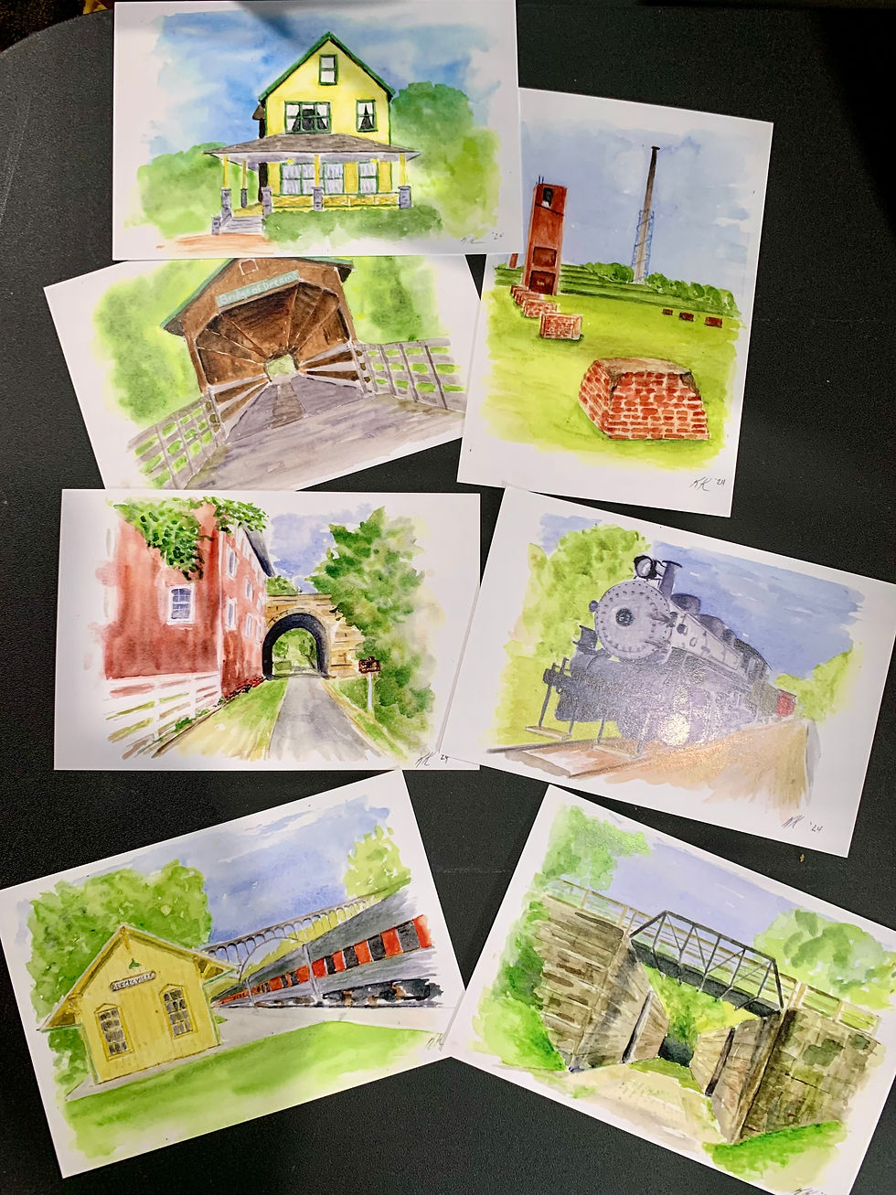 Thumbnail: Ohio to Erie Trail Postcards
