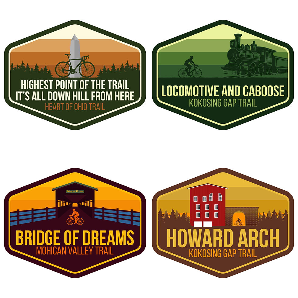 Knox County Trail Stickers