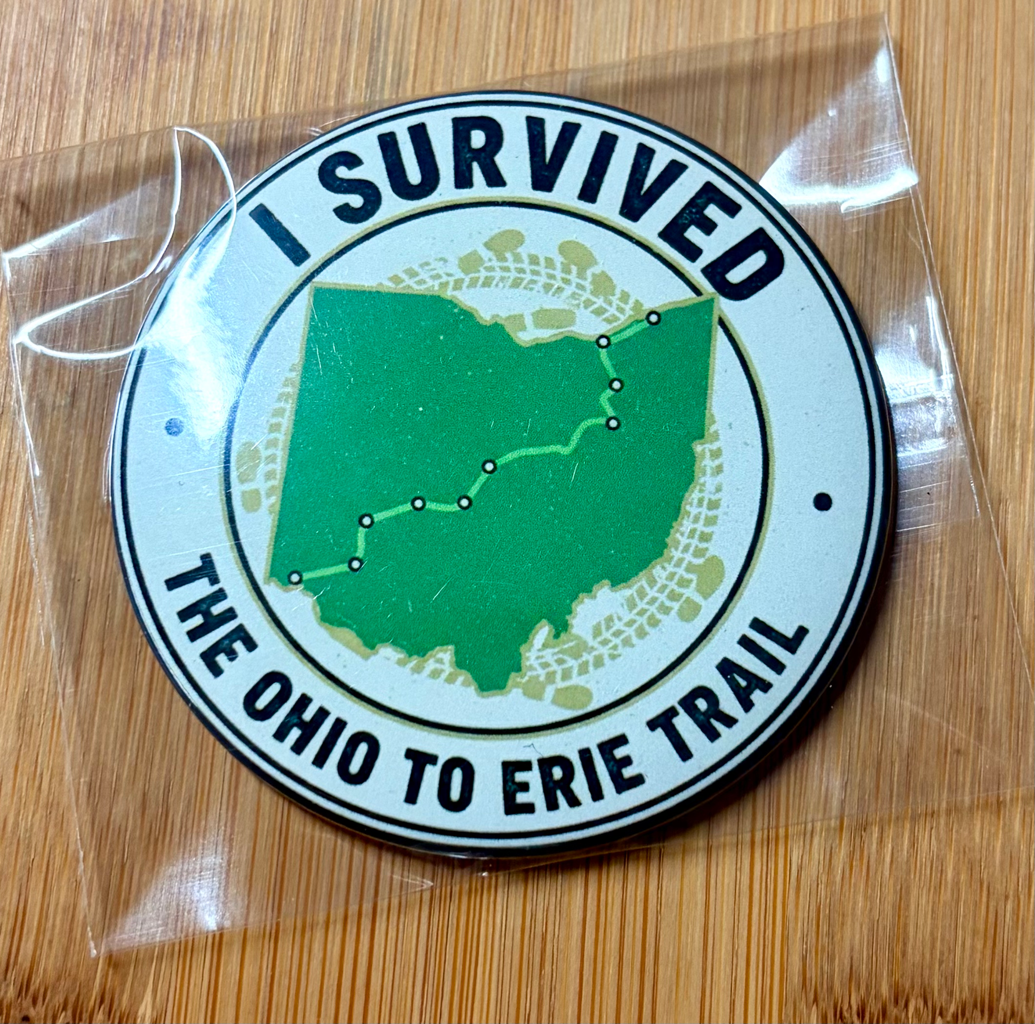 I Survived the Ohio to Erie Trail Magnet