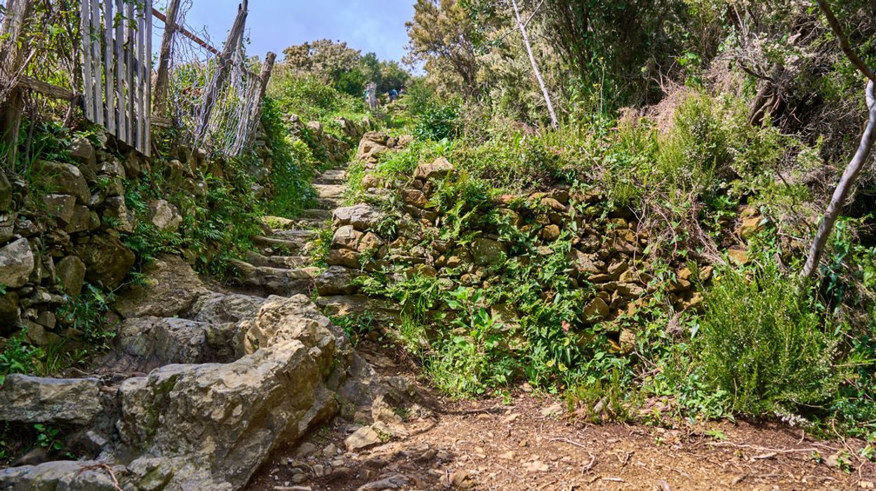 Scalinata Lardarina — Corniglia, Itália