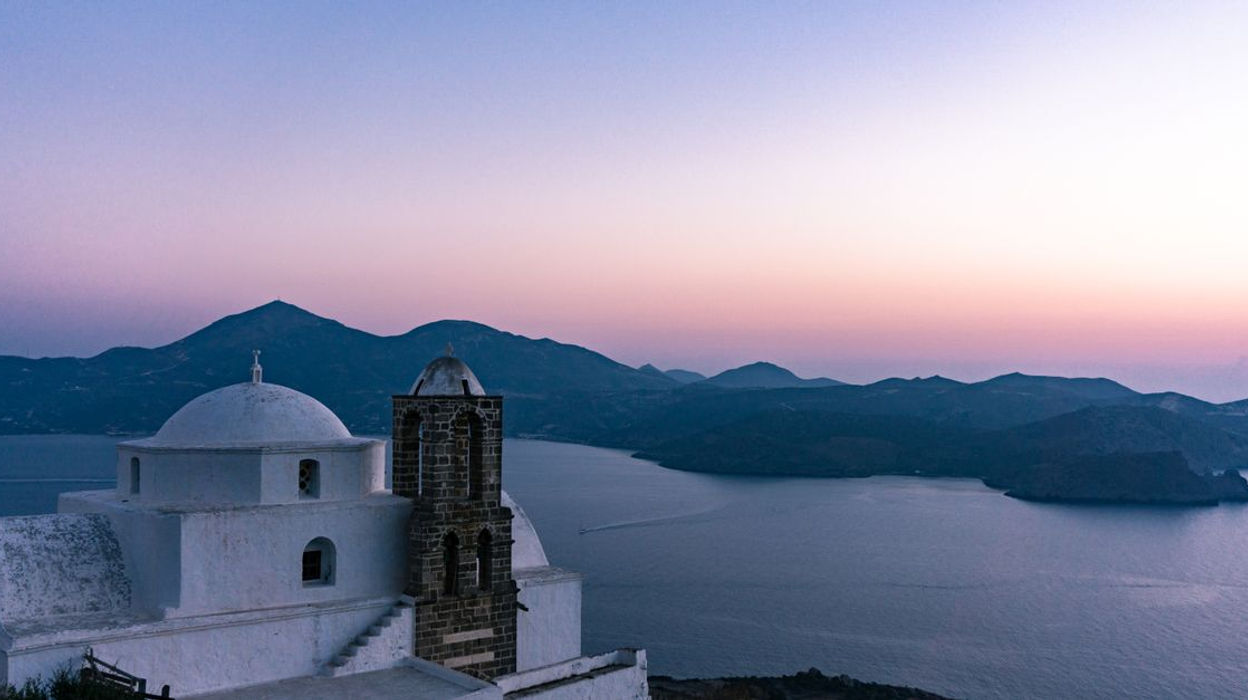 Mosteiro de Chrisopigi — Sifnos, Grécia