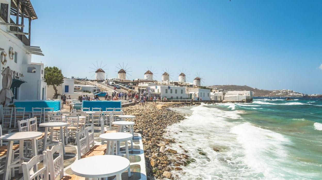 Igreja de Panagia Paraportiani — Mykonos, Grécia