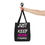 Thumbnail: JUST KEEP MOVING FORWARD Tote Bag 