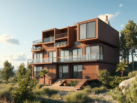 Hoteles construidos con contenedores marítimos: arquitectura modular para el turismo del futuro