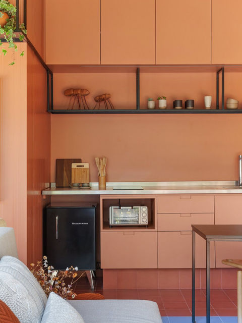 Consigue hacer práctica una cocina pequeña