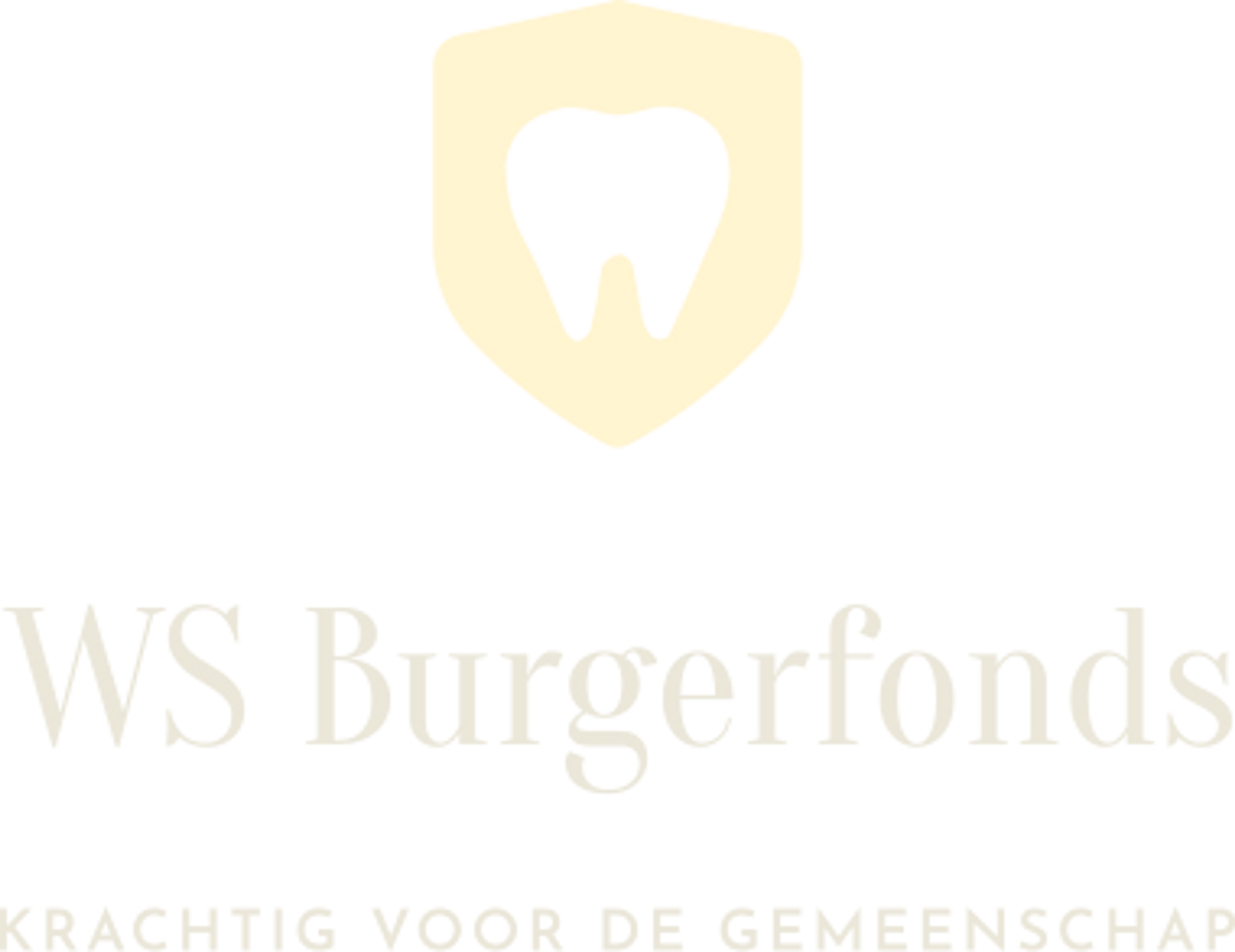 STICHTING W.S. BURGERFONDS DER      ROTTERDAMSE TANDARTSEN VERENIGING logo
