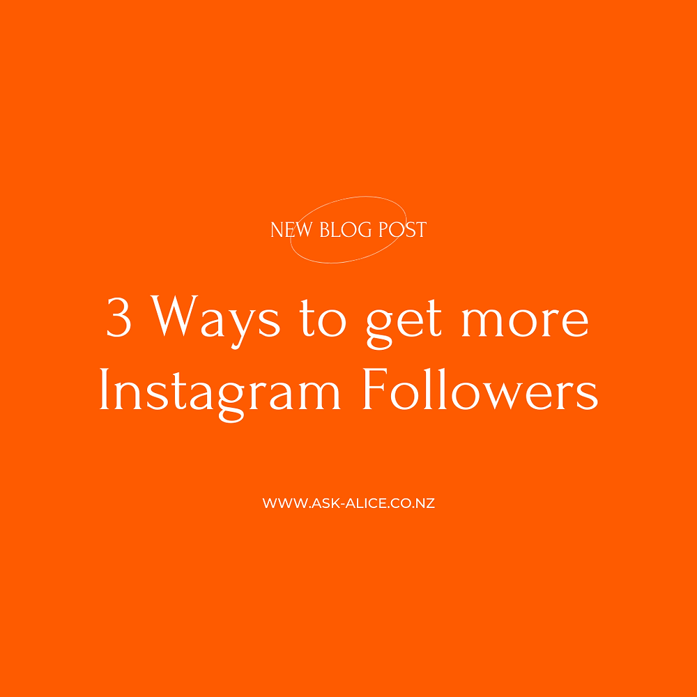 3 Ways to get more Instagram followers in 2021 Part 1