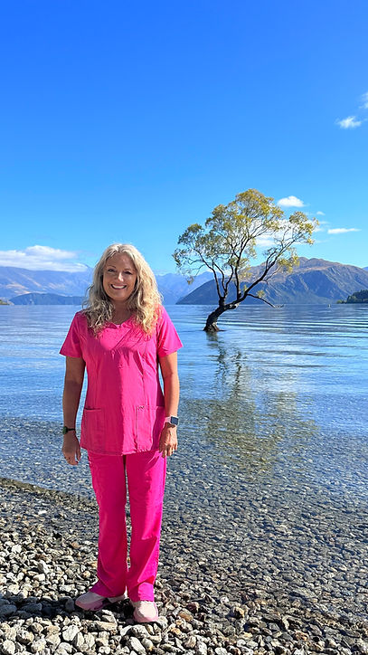 Photo of Mitch in Pink outfit in Wanaka