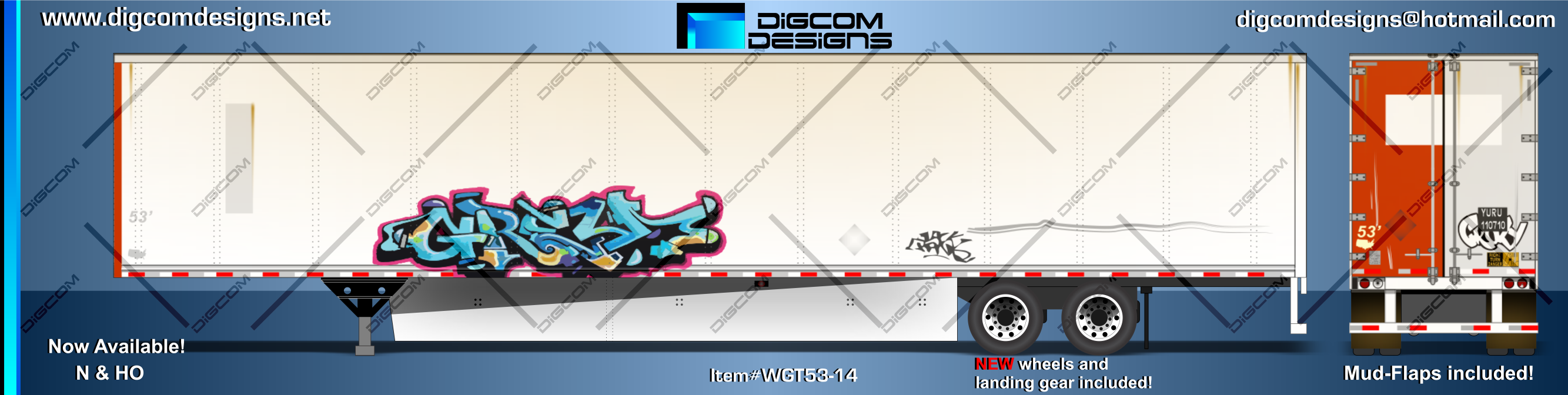 HO - WGT 15´ Trailer