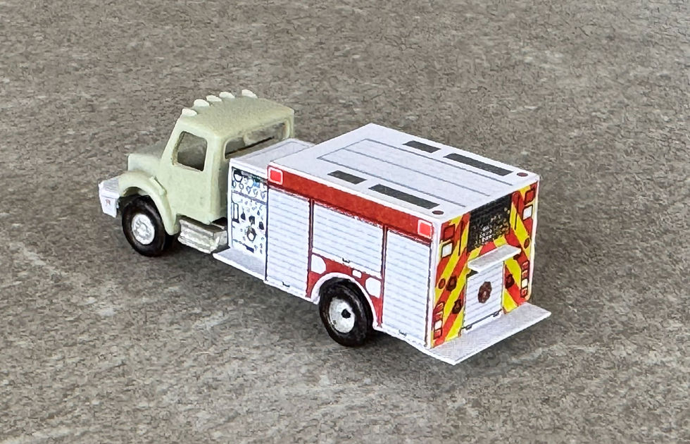 Thumbnail: N Small Pumper body — First Responders Series
