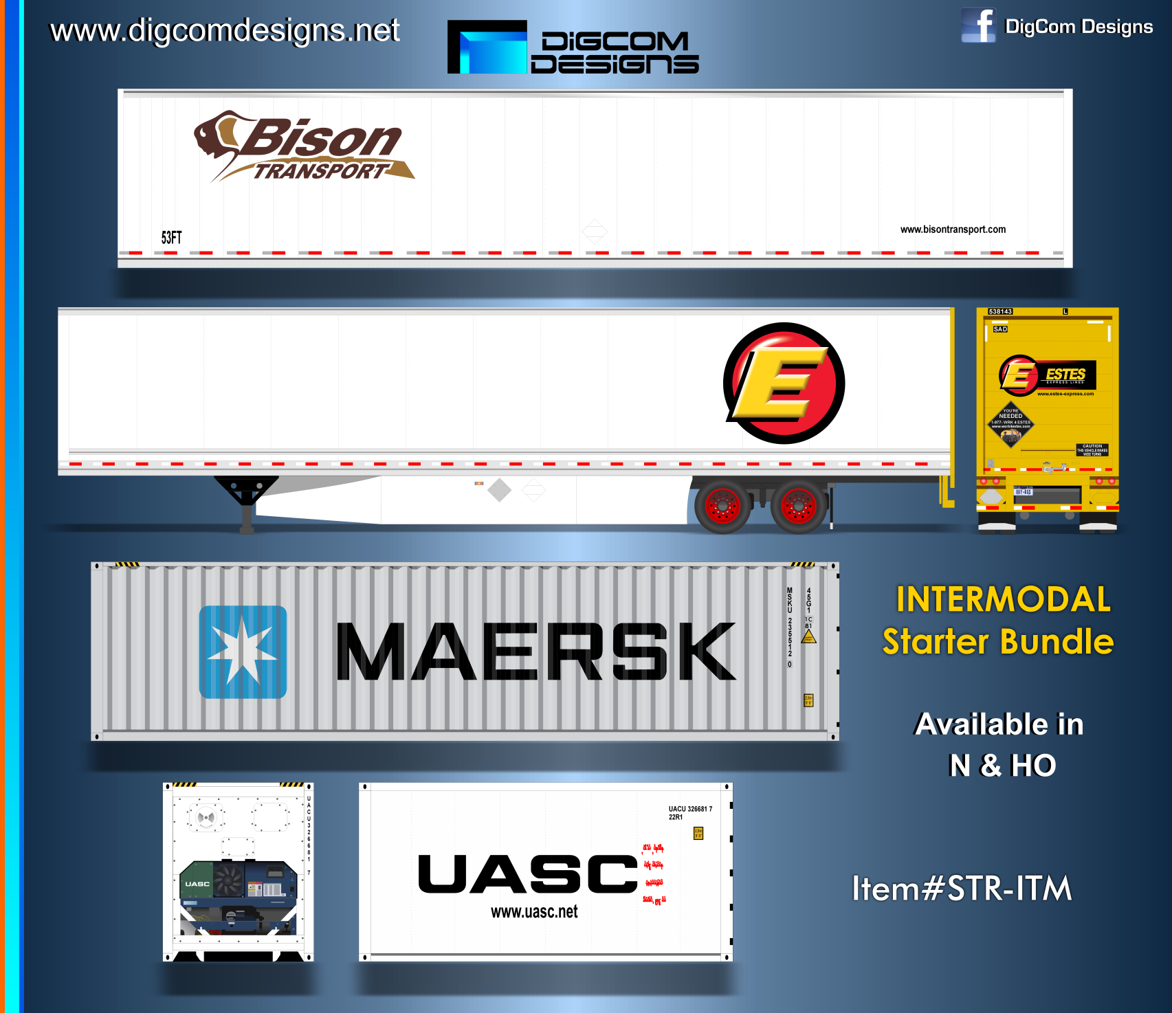 HO- Starter Bundle-INTERMODAL