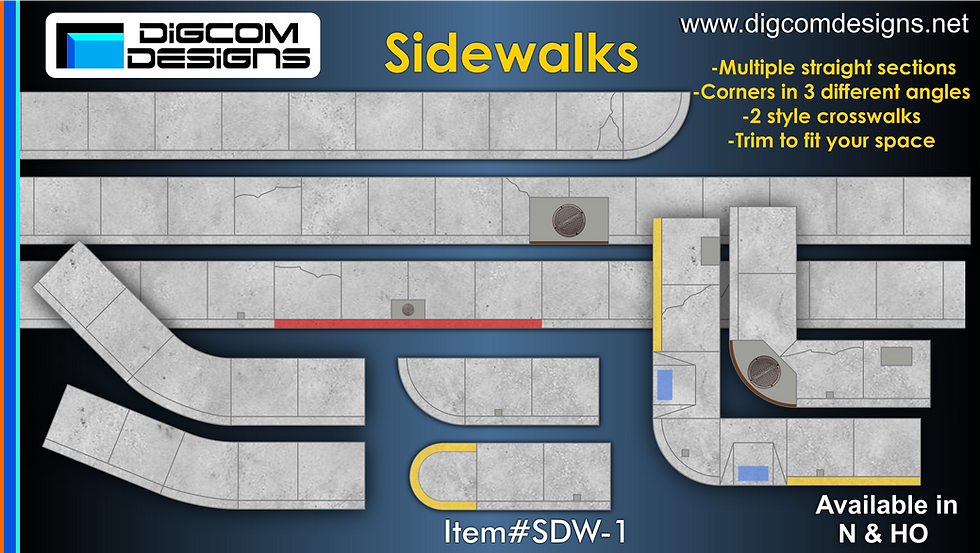 Thumbnail: HO - SIDEWALKS