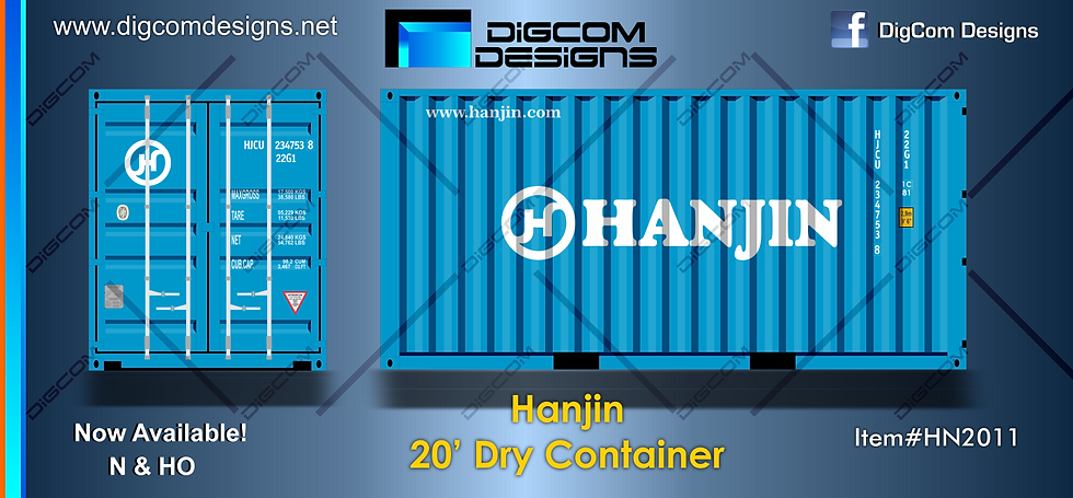 Thumbnail: HO - Hanjin 20' Dry Container