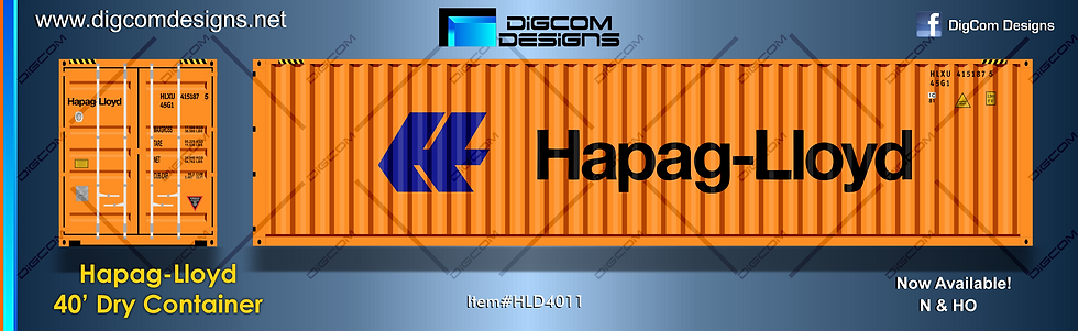 Thumbnail: HO - Hapag-Lloyd 40' Dry Container