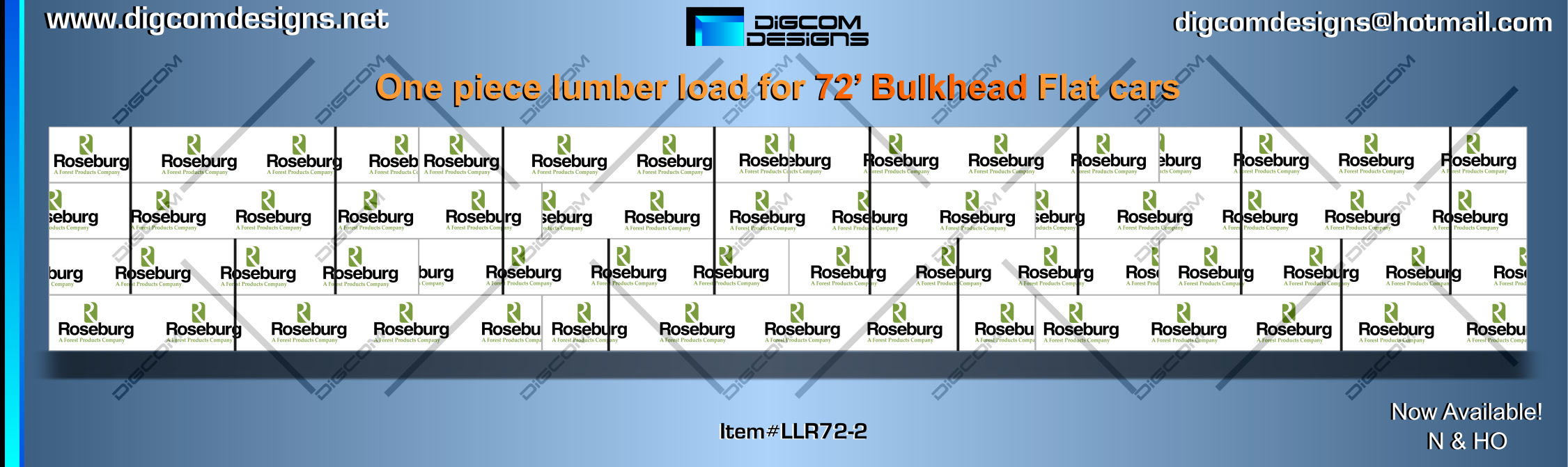 HO-Roseburg Lumber Load for 72' Bulkhead