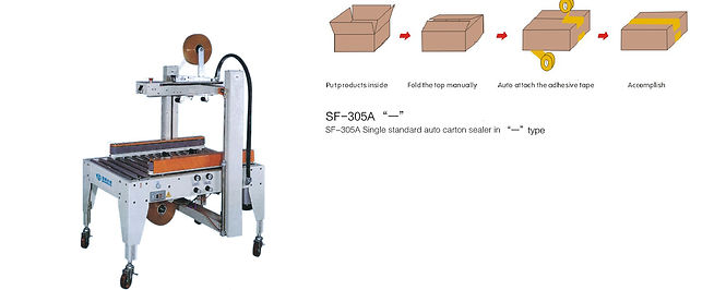 เครื่องขึ้นรูปกล่องสินค้า เครื่องซีลกล่องสินค้า