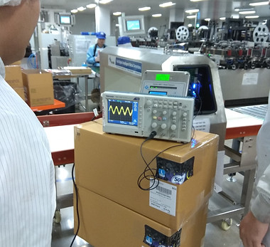 งานซ่อมเครื่องตรวจจับโลหะ บริษัท พรีแพค ประเทศไทย