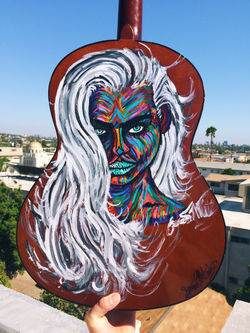 Painted Guitar