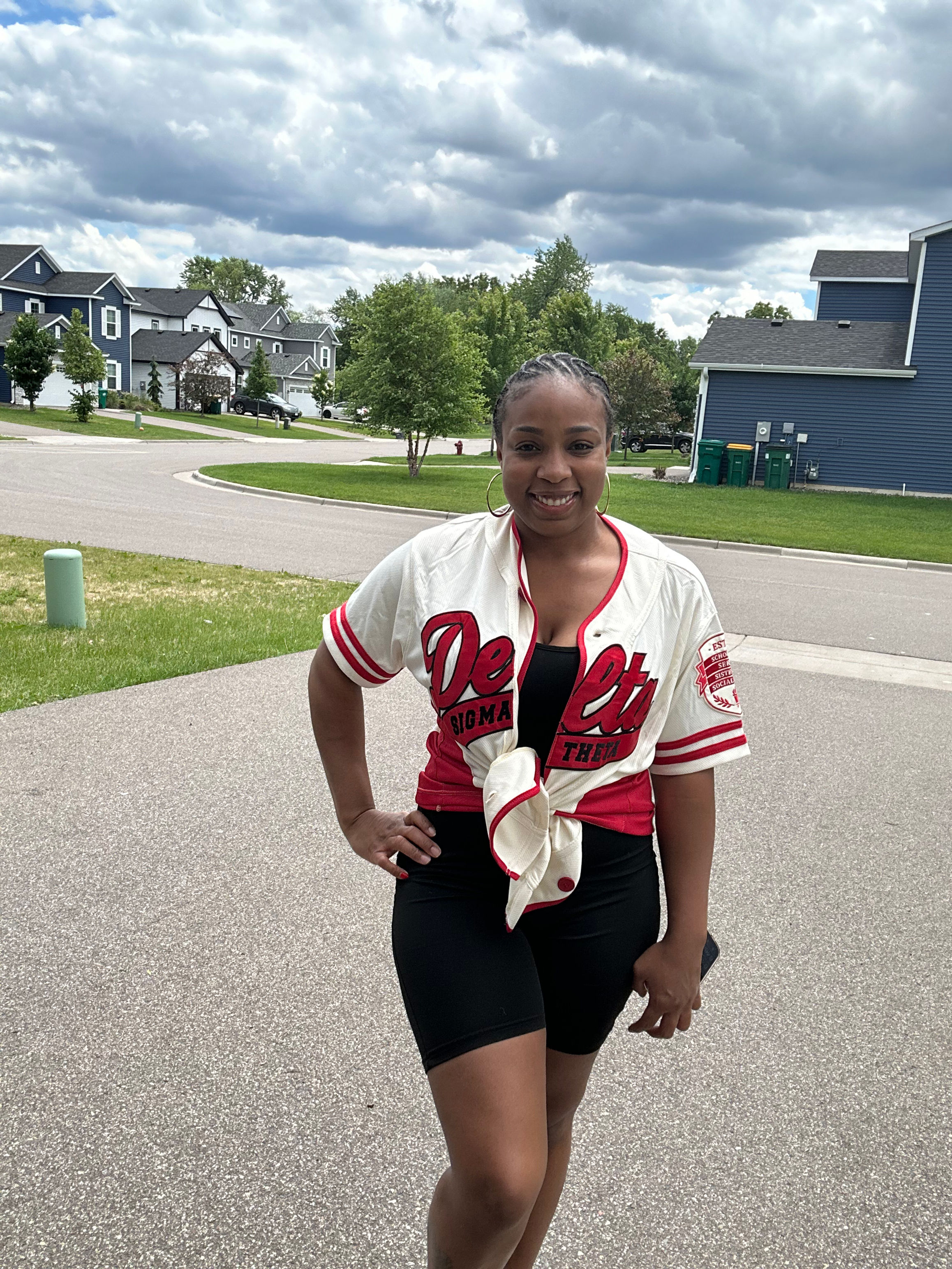 Boyfriend Oversize Baseball Jersey 