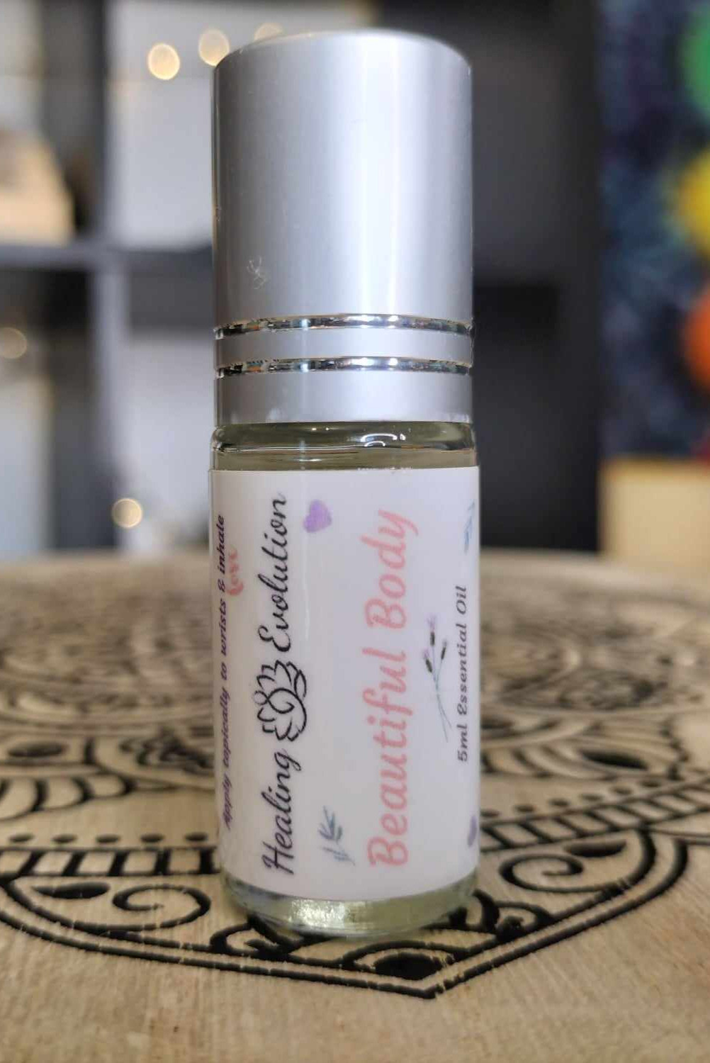 Trish Nash Aromatherapist Beautiful Body emotional healing essential oil with one essential oil bottle