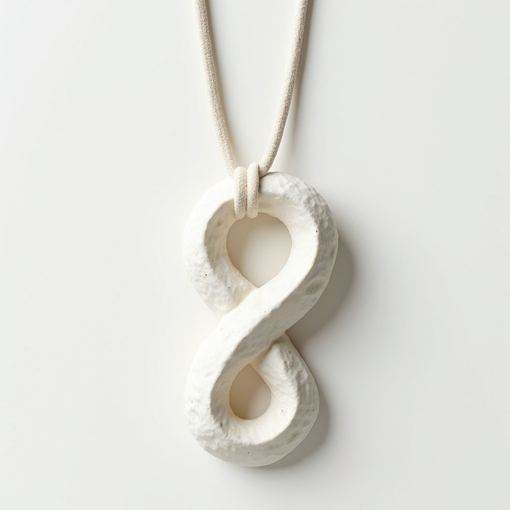 Colar Escultura Abstrata
