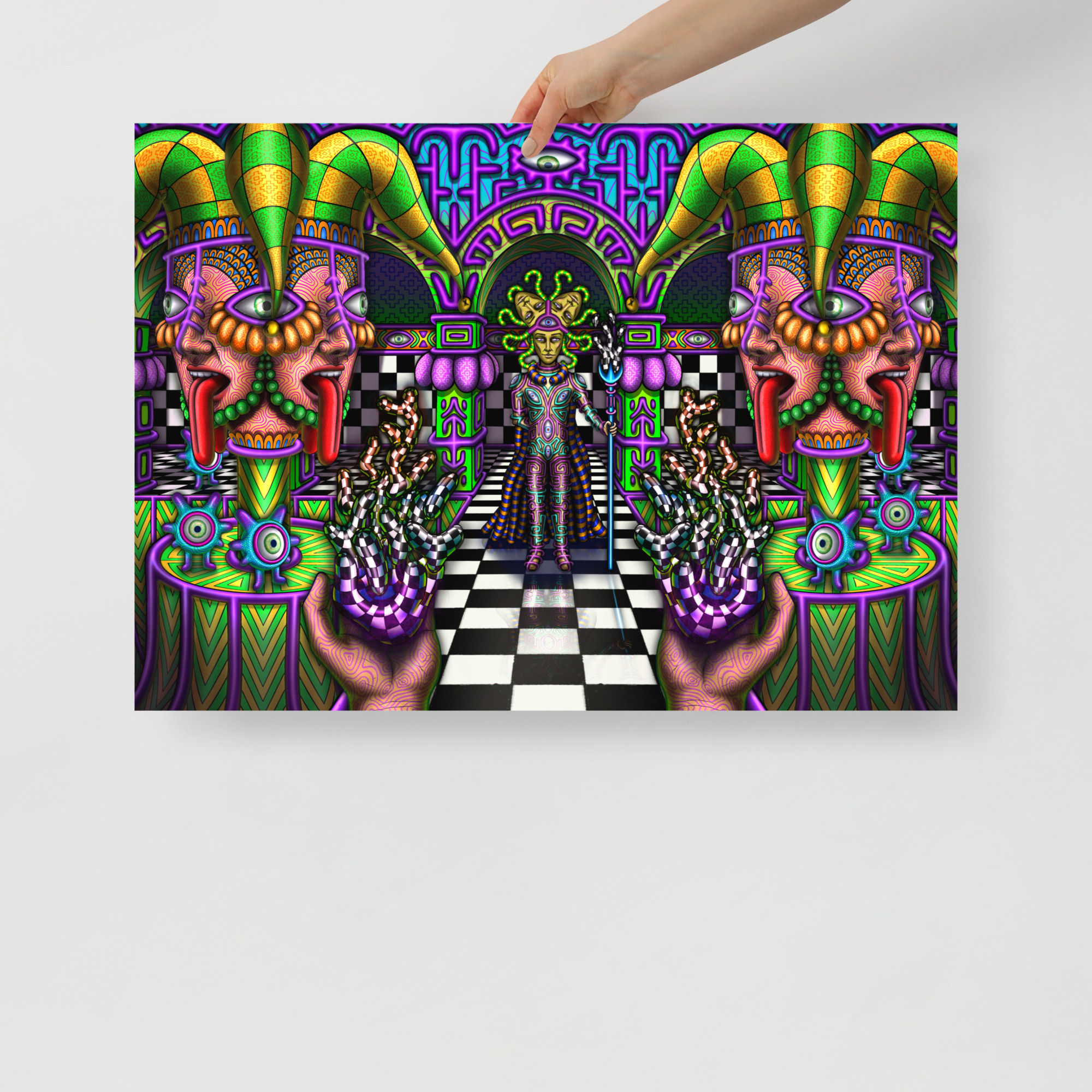 ’Sorcery Battle’ Art Print