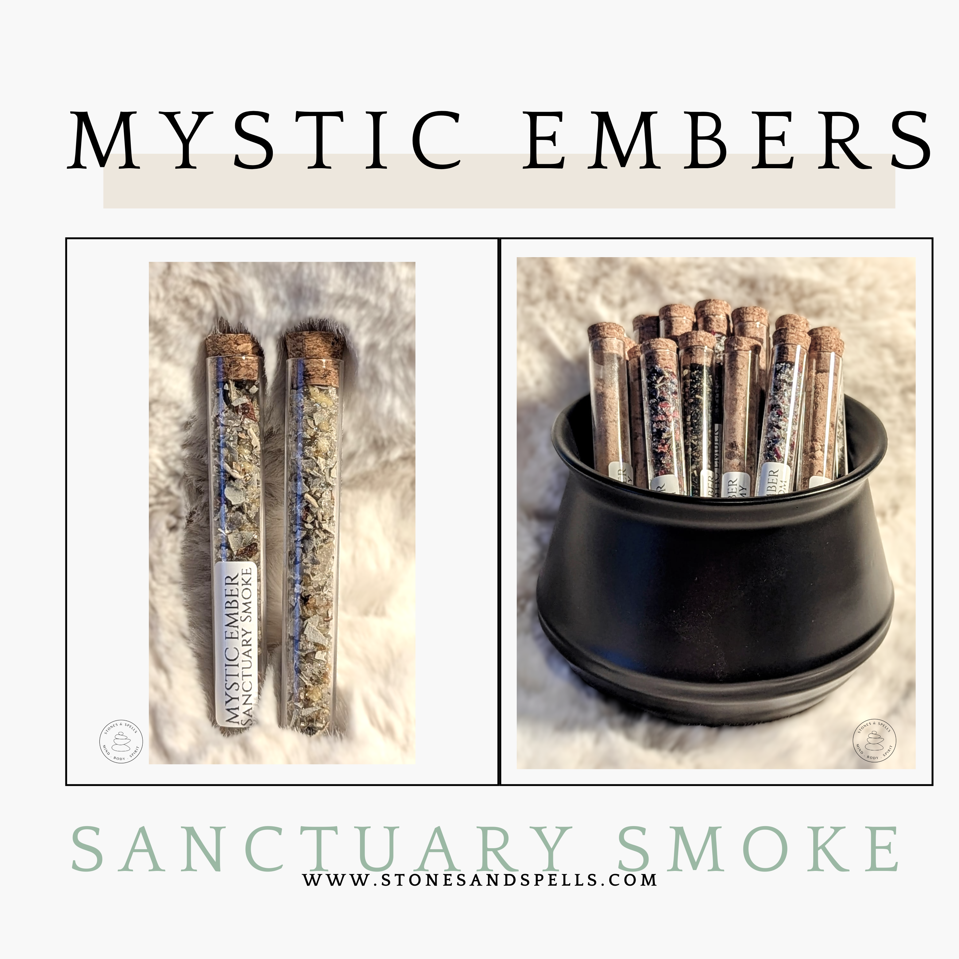 Mystic Ember Loose Incense - Luna Bloom - Vial