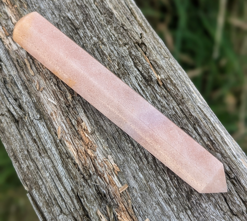Pink Amethyst Massage Wand - 130-140mm
