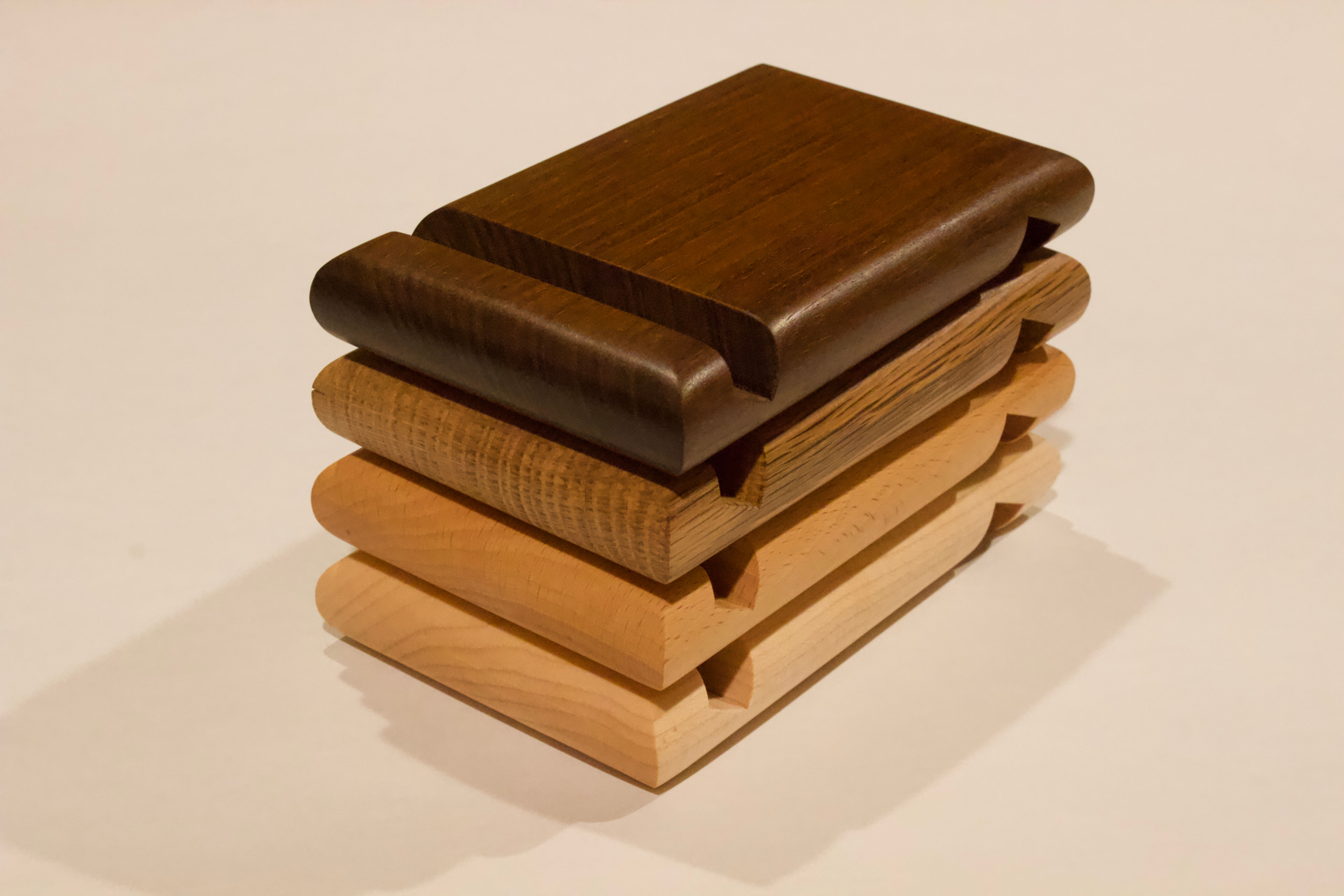 Hardwood Phone Stand - Bundle