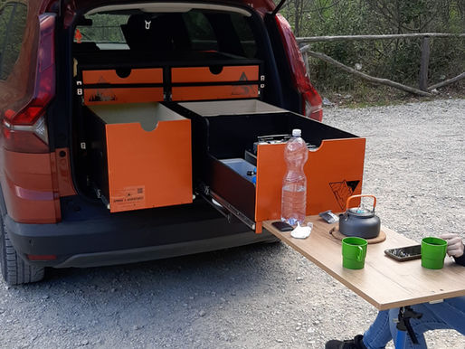 Upgrade alla nostra cucina da auto: più funzionale, più spaziosa, più comoda!