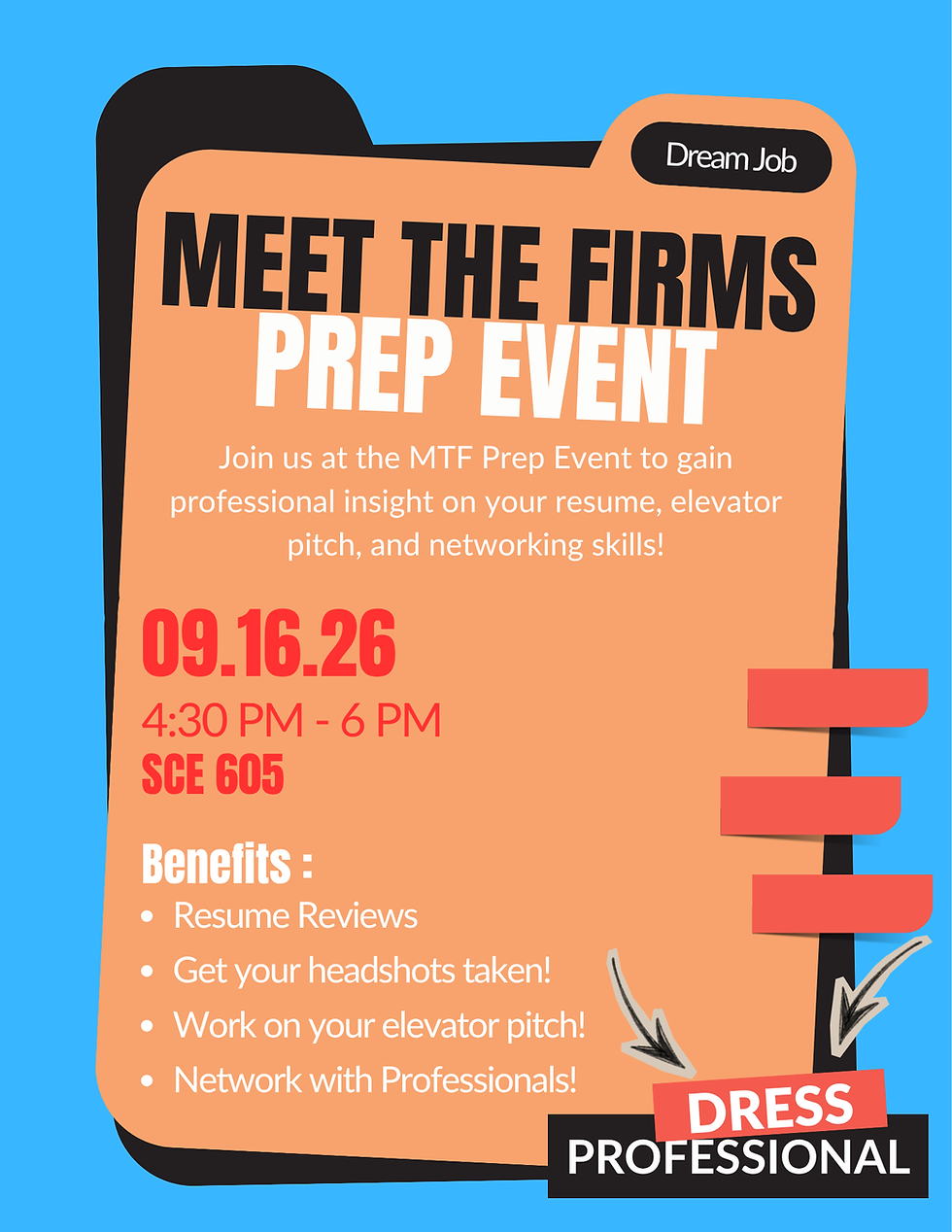 Meet the Firms Prep Event