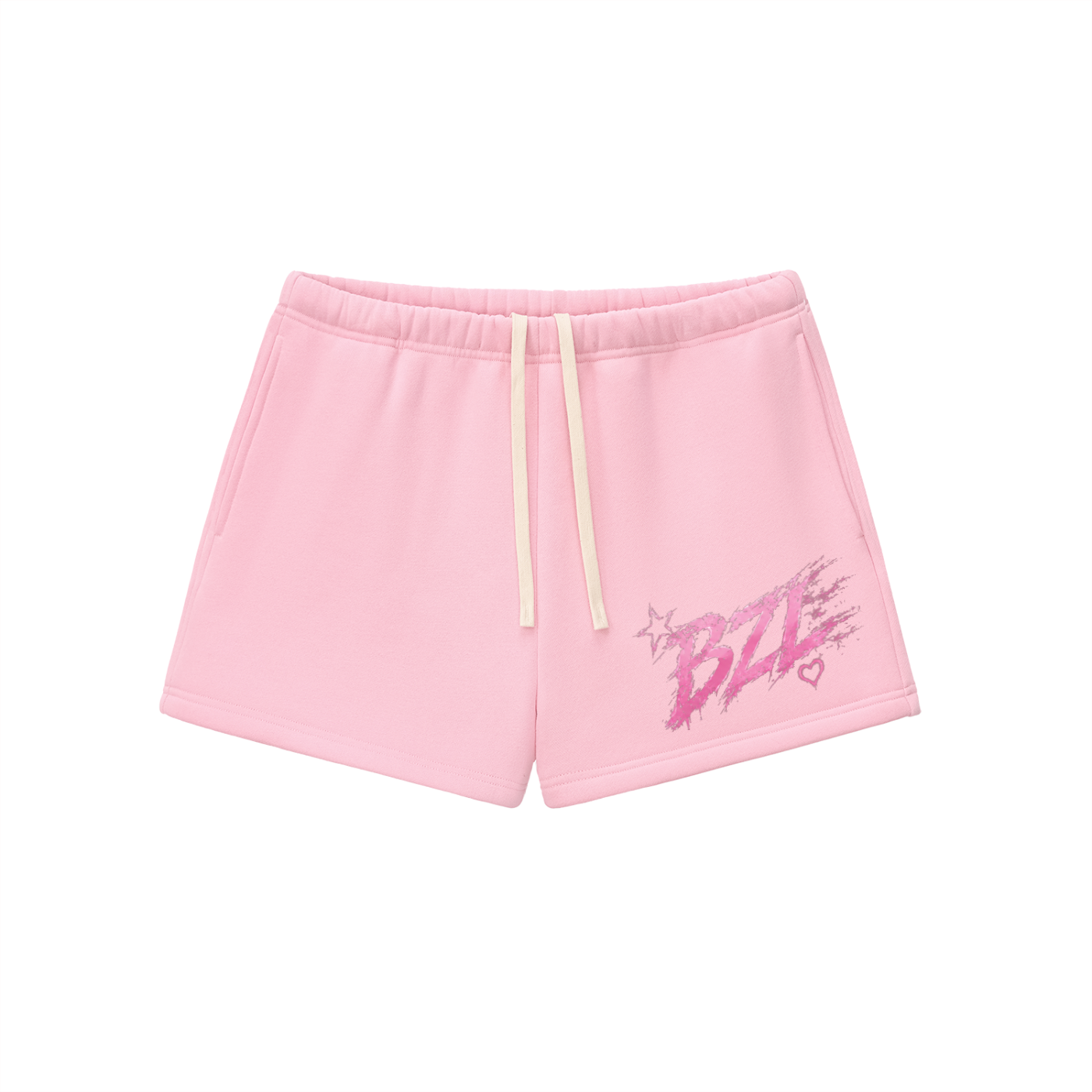 BZL Women Essential Fleece Drawstring Sweatshorts