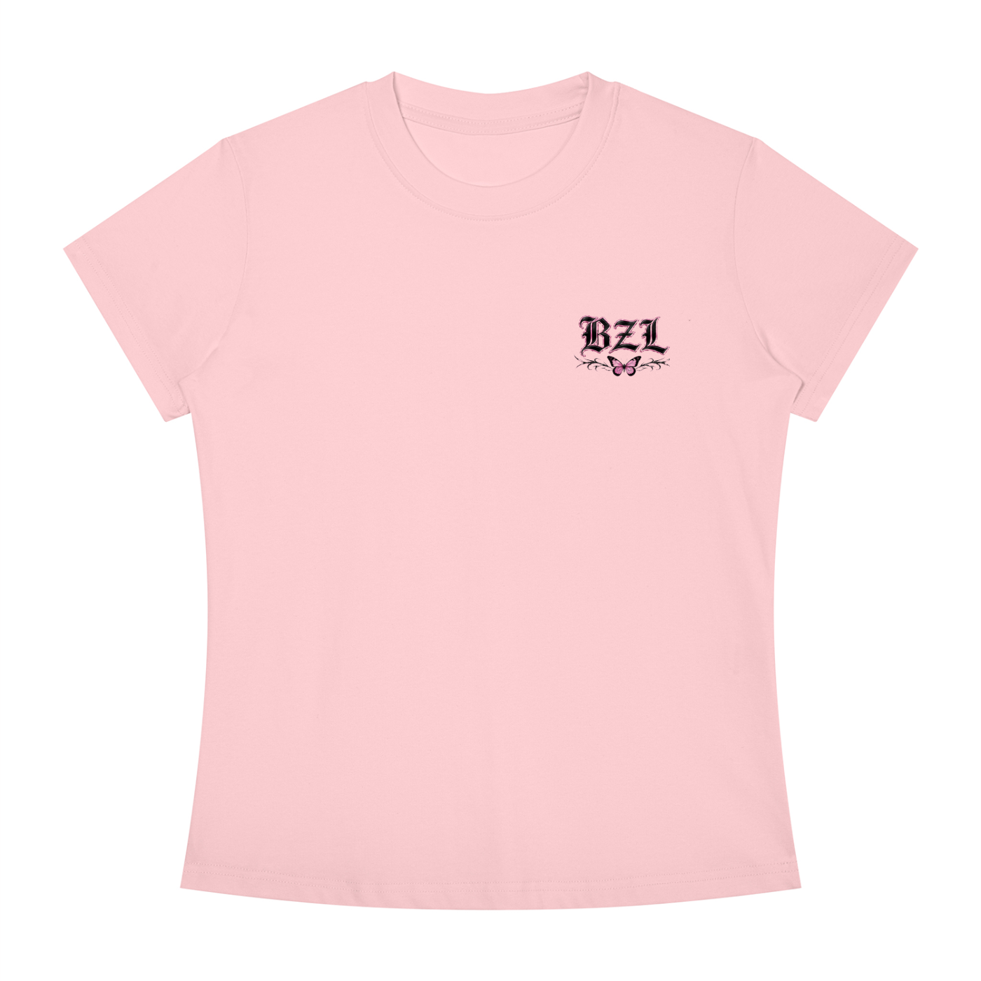 BZL Women's Slim Fit Crewneck T-Shirt