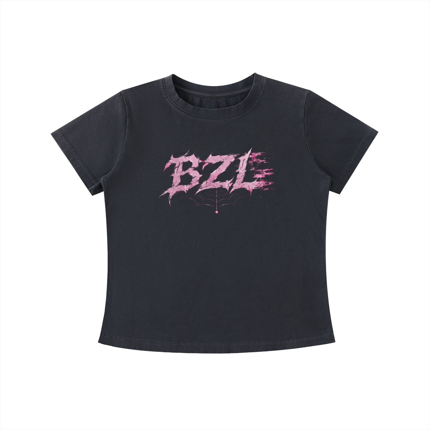 BZL Women Vintage Wash Slim Fit T-shirt