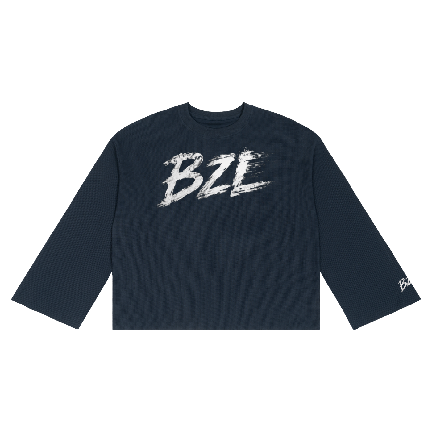BZL Waffle Raw Edge T-Shirt