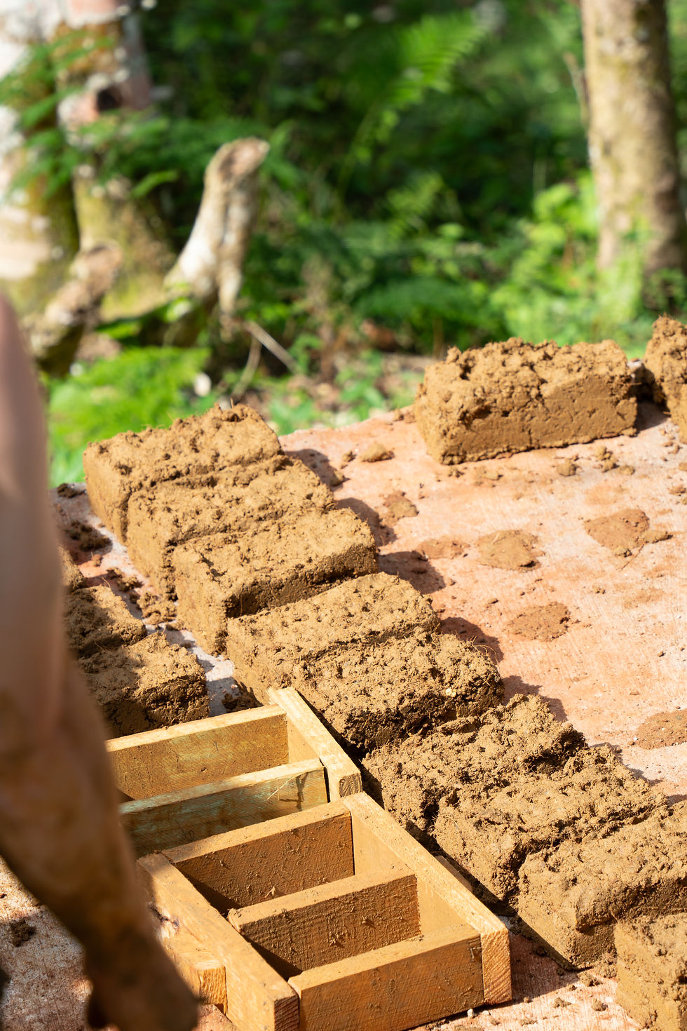 Adobe Bricks with Molds