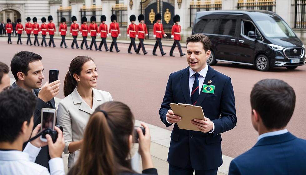 Passeio em Londres com Troca da Guarda Real: veja de perto a tradição britânica com conforto e guia em português