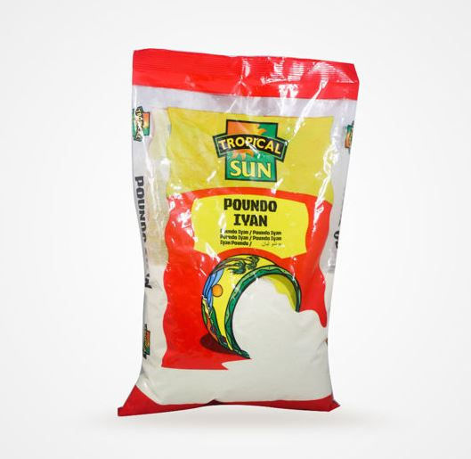 Tropical sun pounded yam