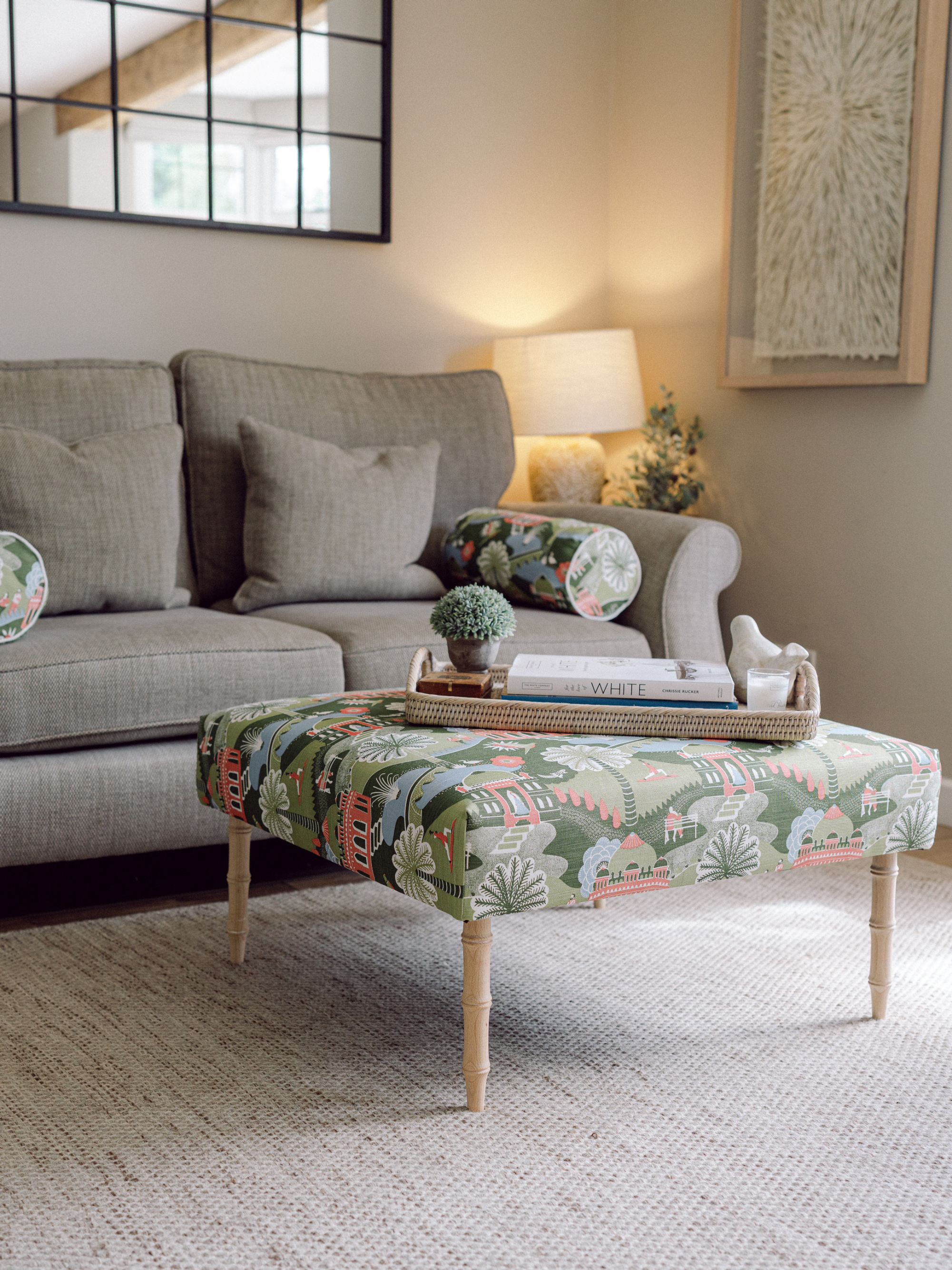 Lodhi Garden Ottoman ~ Fox & Furb X Safomasi