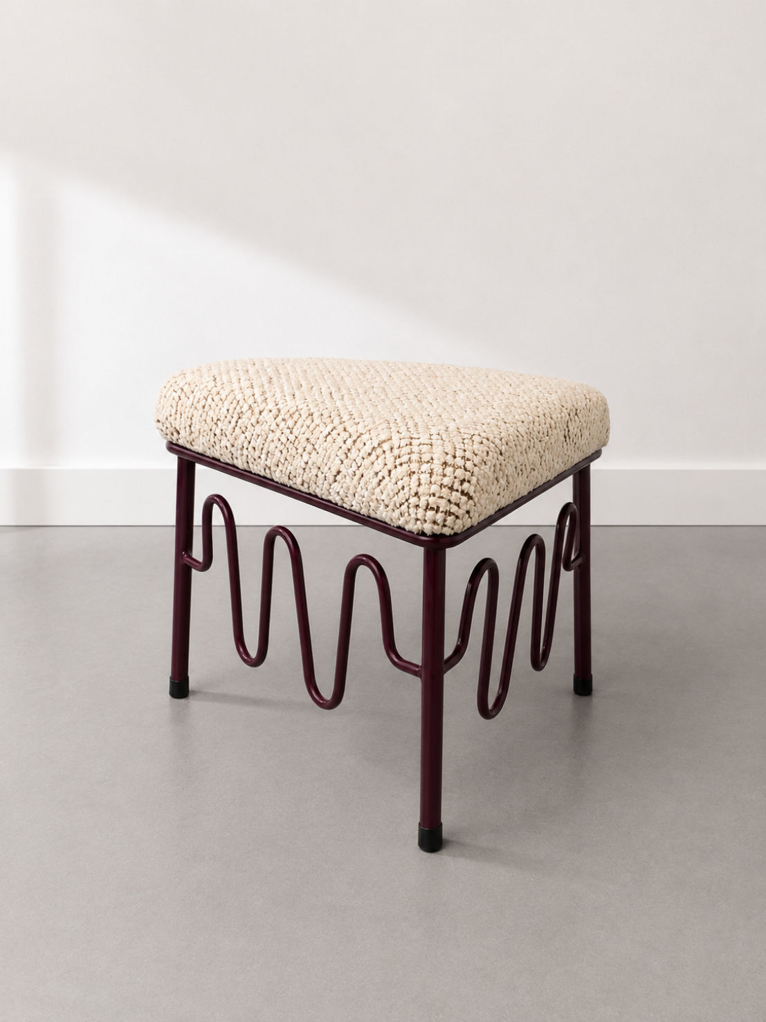 Dalmation Lucy Wiggly Footstool ~ Roots