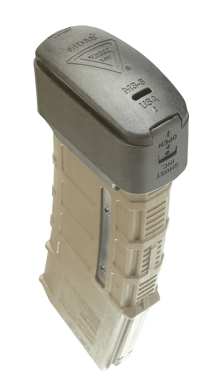 Thumbnail: Ghost Inc AR-15 Plus 5 Magazine Extension for Magpul PMAG