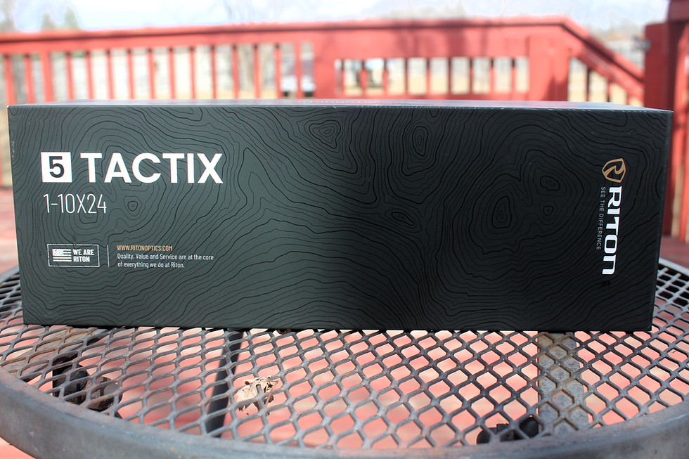 Thumbnail: Riton 5 Tactix 1-10X24 LPVO Riflescope
