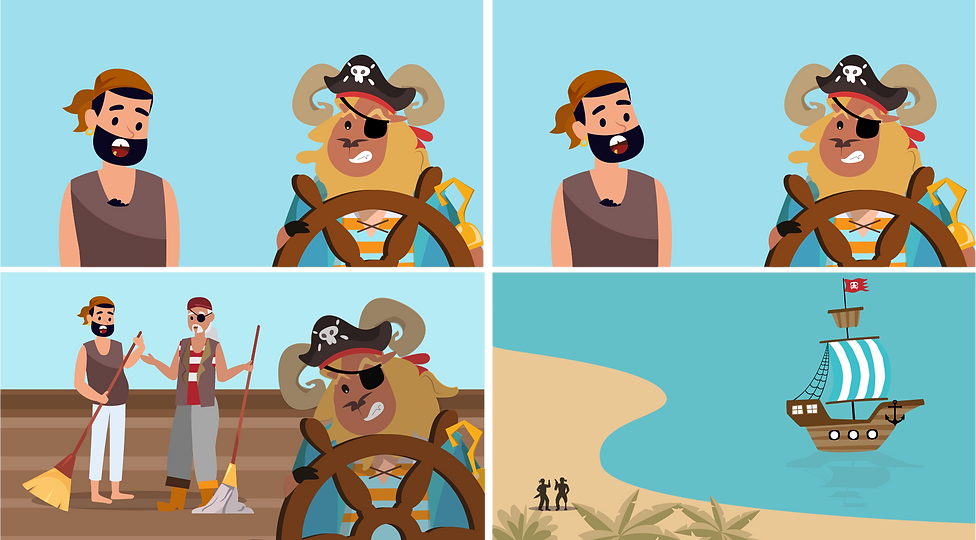 pirate grammaram comic