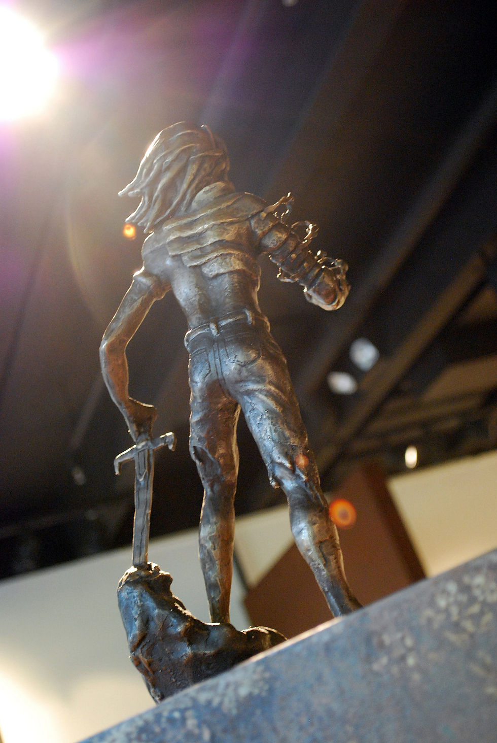 Haru in Battle - Bronze Sculpture