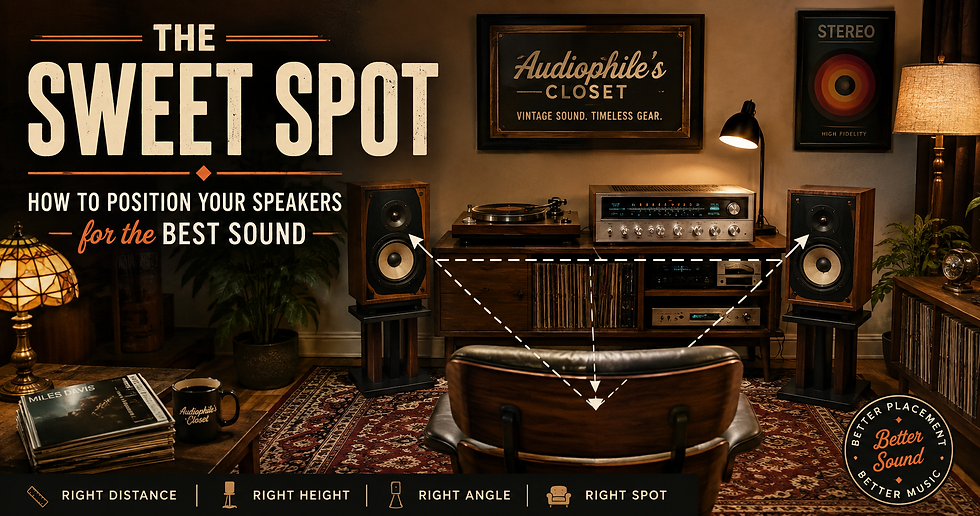 How to Position Your Speakers for the Best Performance in Your Room